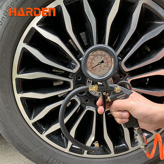 PISTOLA NEUMATICA PARA INFLAR LLANTAS MAX 200 PSI - HARDEN