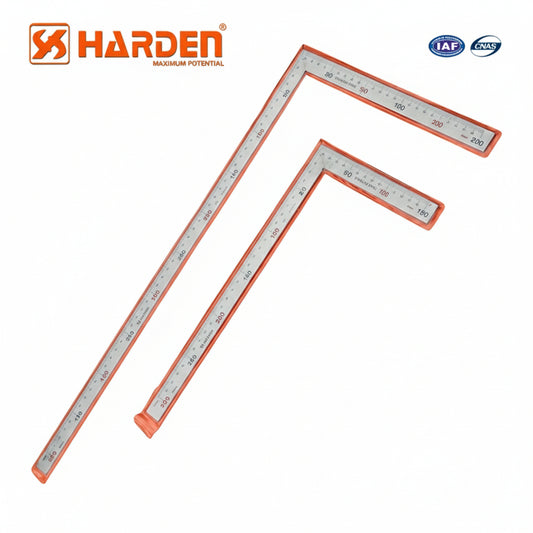 ESCUADRA DE ACERO INOXIDABLE 150 x 300mm - HARDEN