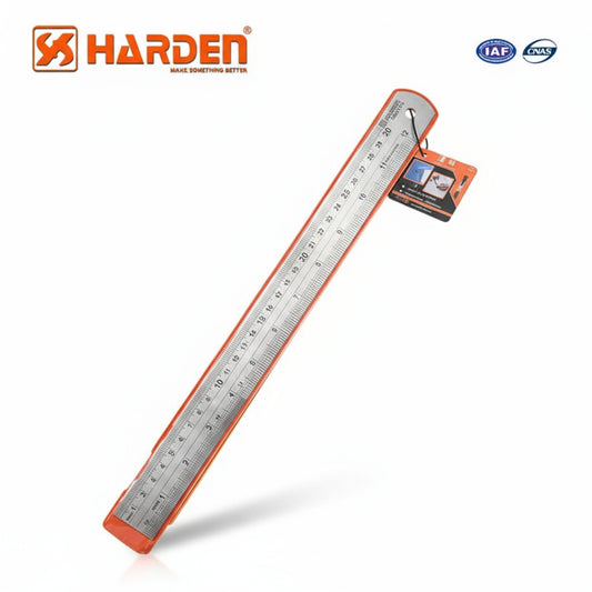 REGLA DE ACERO INOXIDABLE 30cm - HARDEN