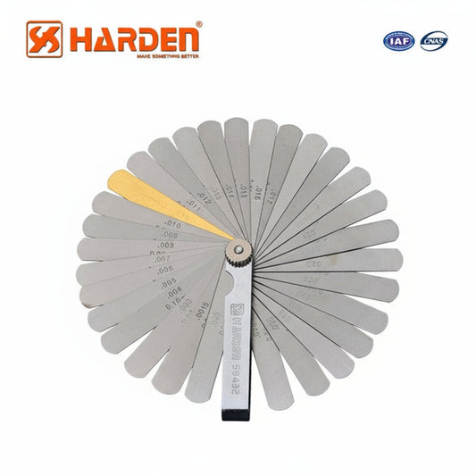 CALIBRADOR DE HOJA PARA BUJIA 32PZS - HARDEN