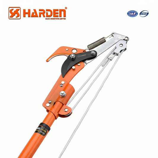 PODADORA DE ARBOLES SIERRA Y TIJERA CON MANGO TELESCOPICO 1.25M A 2.5M - HARDEN