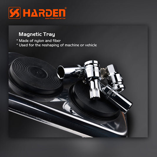 BANDEJA MAGNETICA ACERO INOXIDABLE RECTANGULAR 225 x 138mm - HARDEN