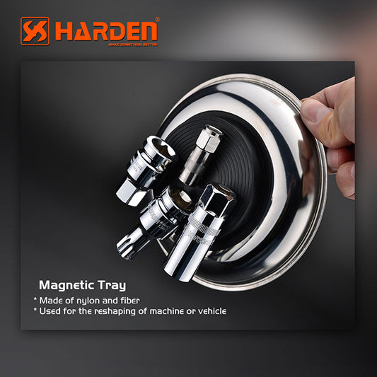 BANDEJA MAGNETICA ACERO INOXIDABLE CIRCULAR 150mm - HARDEN