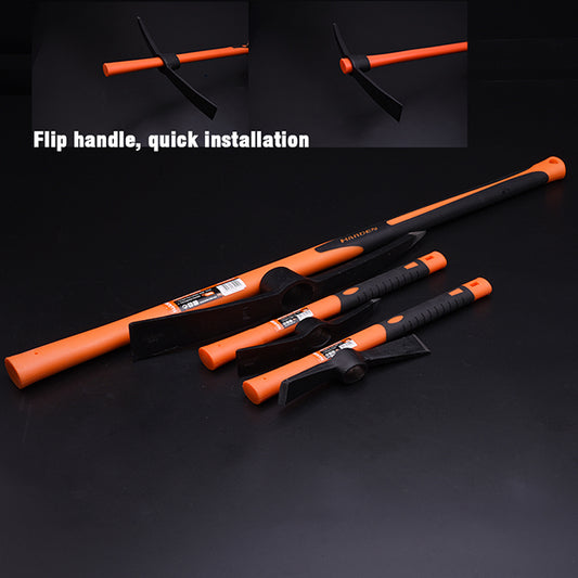 PICO PUNTA Y PALA CON MANGO DE FIBRA DE VIDRIO 400gr (14oz) - HARDEN