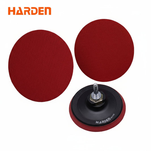 DISCO SOPORTE CON VELCRO PARA LIJA CIRCULAR - HARDEN