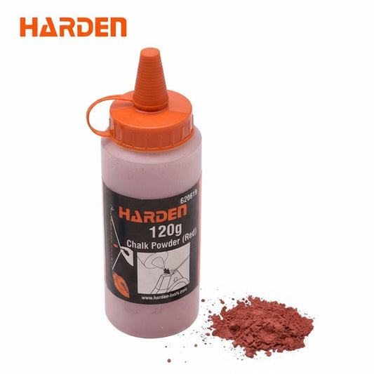 BOTELLA DE POLVO DE TIZA ROJO 120g - HARDEN