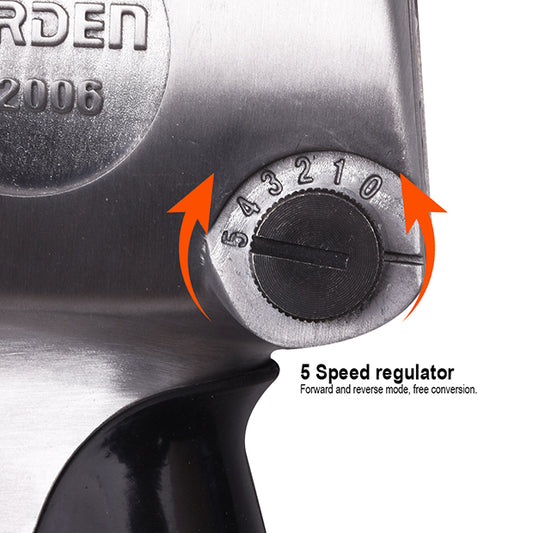 PISTOLA DE IMPACTO NEUMATICA 1/2" 640Nm (475 FT/LB) - HARDEN