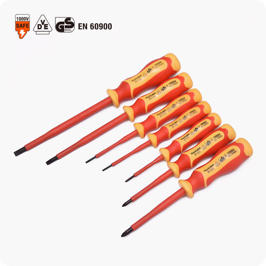 JUEGO DE DESTORNILLADORES AISLANDOS 8 PIEZAS - HARDEN