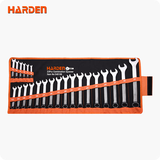 JUEGO DE LLAVES COMBINADAS 23PZS - HARDEN