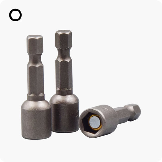 SET DE 3 DADO MAGNETICO PARA TALADRO 10mm (3/8) - HARDEN