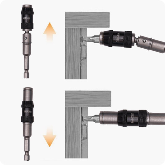 PORTA PUNTA PARA DE DESTORNILLADOR UNIVERSAL MOVIL 1/4 x 90mm - HARDEN