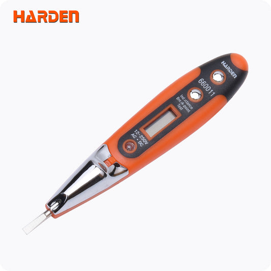 TESTER DE VOLTAJE DIGITAL 12V - 250V - HARDEN