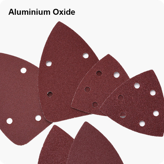 LIJA TRIANGULAR CON VELCRO 140mm EMPAQUE DE 10 - HARDEN