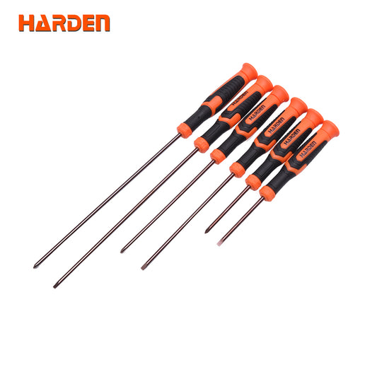 JUEGO DE DESTORNILLADORES DE PRECISION PHS Y PALETA 6PZS - HARDEN