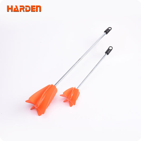 BARRA MEZCLADORA PARA PINTURA CABEZA DE POLIPROPILENO 290mm (11") VASTAGO HEXAGONAL - HARDEN