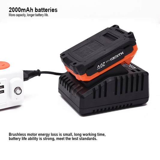 TALADRO INALAMBRICO 20V 3/8 CON BATERIA Y CARGADOR - HARDEN