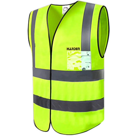 CHALECO REFLECTIVO VERDE TALLA L (63x65cm) - HARDEN