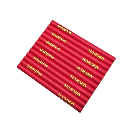 LÁPIZ DE CARPINTERO OVALADO CAJA DE 12 - HARDEN