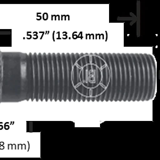 TORNILLO RUEDA Diámetro 3/4