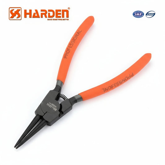 PINZA RECTA PARA ANILLOS DE RETENCION EXTERNO  7"  -  HARDEN