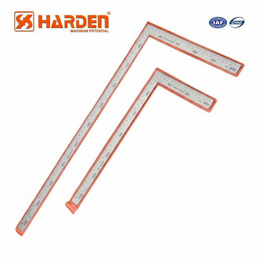 ESCUADRA DE ACERO INOXIDABLE 250 x 500mm  -  HARDEN