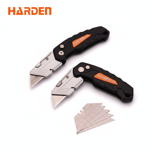 EXACTO PLEGABLE DE ALUMINIO  165mm  -  HARDEN