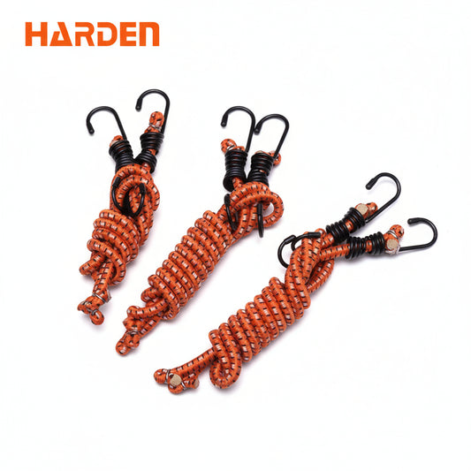 LIGAS ELASTICAS CON GANCHOS PARA CARGA (PACK DE 2)  -  HARDEN