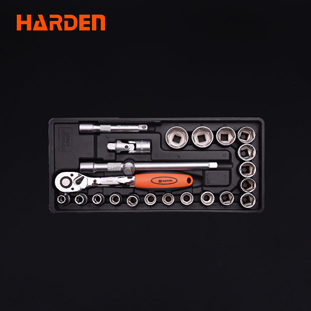 BANDEJA PARA GABINETE DE SOCKET (DADOS) 1/2" 23PZS  -  HARDEN