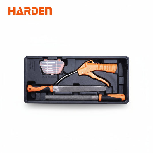 BANDEJA PARA GABINETE DE LIMAS, EXTRACTORES Y PISTOLA DE AIRE 8PZS  -  HARDEN