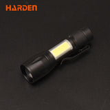 LINTERNA DE TRABAJO DE ALUMINIO RECARGABLE  3W  -  HARDEN