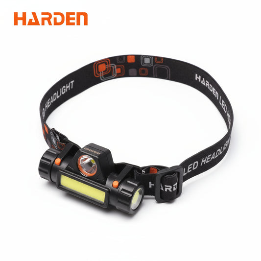 LINTERNA PARA CABEZA RECARGABLE 1.2Ah  LED 3WATT  -  HARDEN