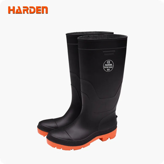 BOTAS DE GOMA CON ENTRESUELA Y PUNTA DE HIERRO