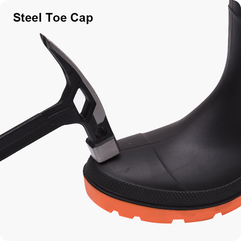 BOTA DE GOMA CON ENTRESUELA Y PUNTA DE HIERRO - HARDEN