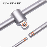 BARRA DE EXTENSIÓN DESLIZABLE TIPO "T" PARA DADOS (SOCKET)   -  HARDEN