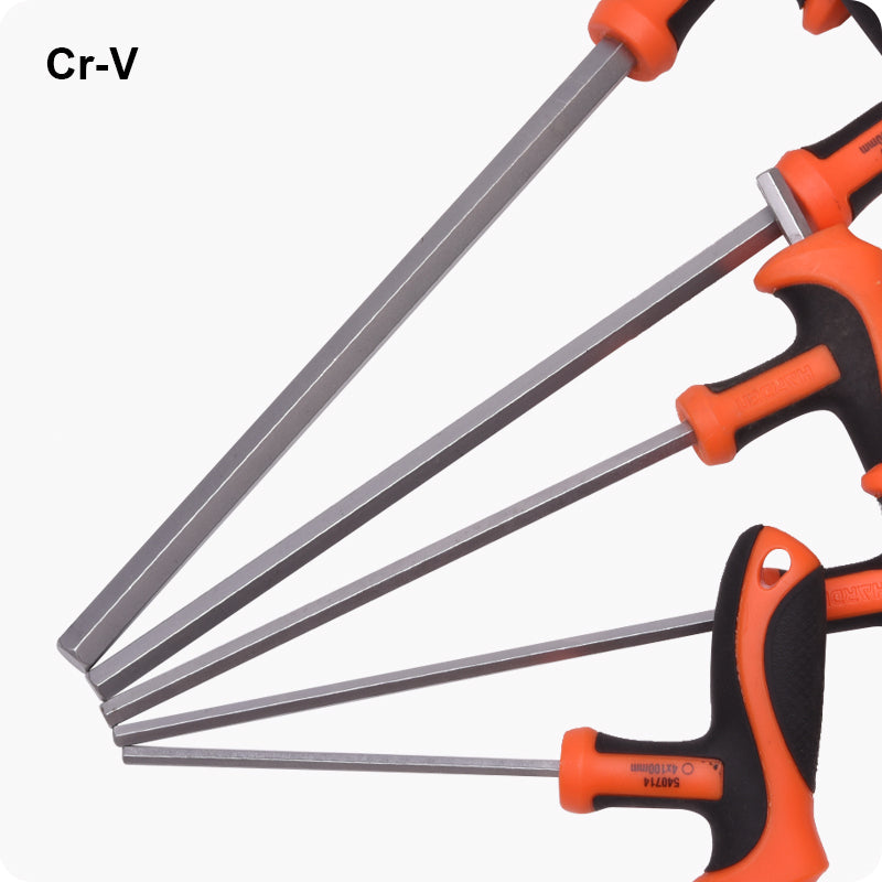 LLAVE ALLEN CON MANGO TIPO "T" - HARDEN