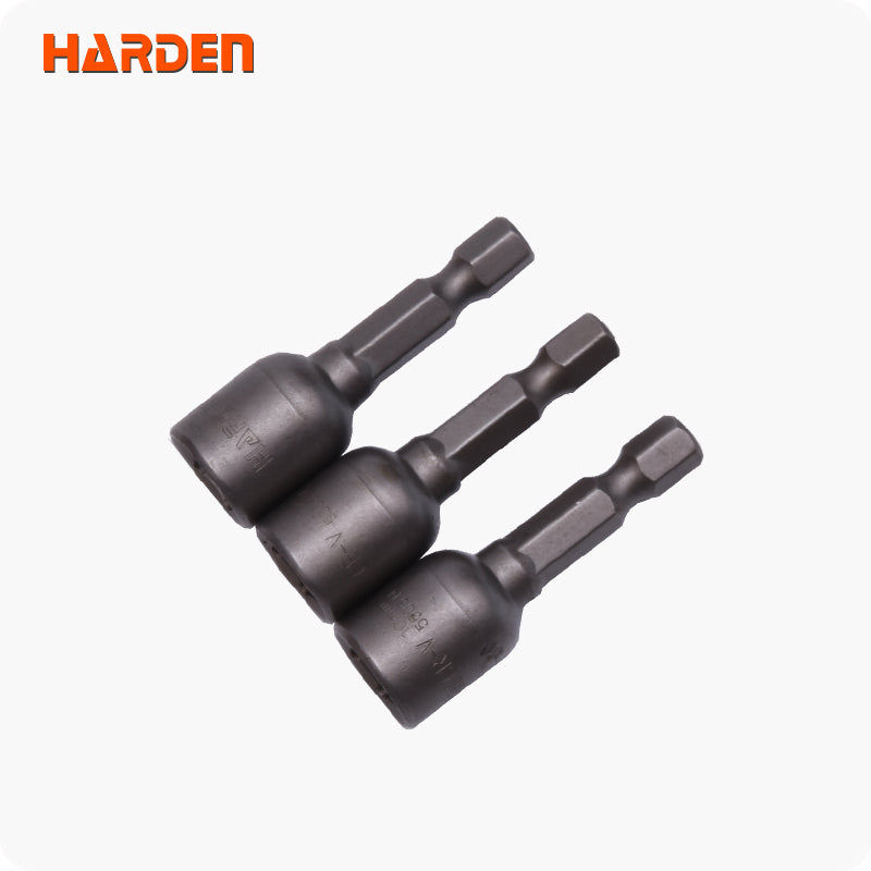 SET DE 3 DADO MAGNETICO PARA TALADRO 10mm (3/8) - HARDEN