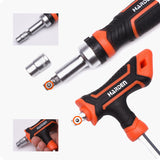 JUEGO DE RATCHET DESTORNILLADOR Y LLAVE "T" CON PUNTAS Y SOCKETS (DADOS) 28 PZS - HARDEN