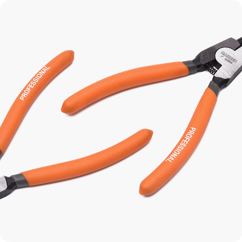 PINZA CURVA PARA ANILLOS DE RETENCION EXTERNO 7" - HARDEN