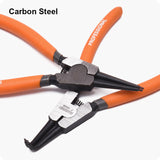 PINZA CURVA PARA ANILLOS DE RETENCION INTERNO 7" - HARDEN