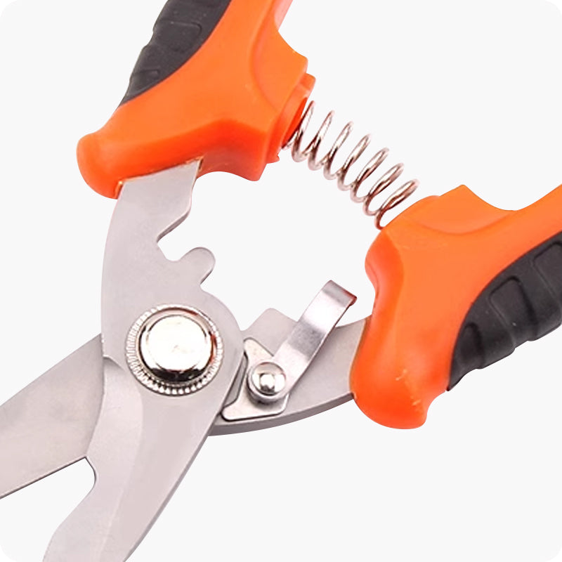 TIJERA MULTIPROPOSITO DE ACERO INOXIDABLE 180mm (7") - HARDEN