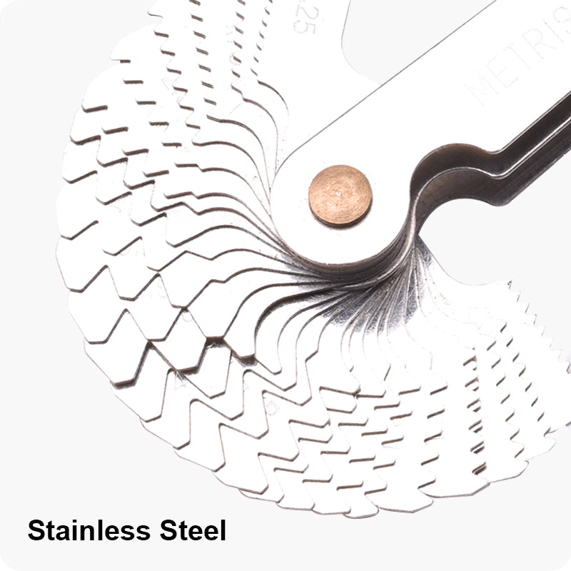 GALGA DE ROSCA METRICA Y PULGADAS 52 HOJAS - HARDEN