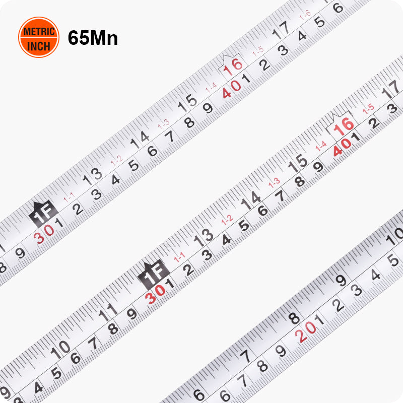 CINTA METRICA Y PULGADAS CARCASA ABS - HARDEN