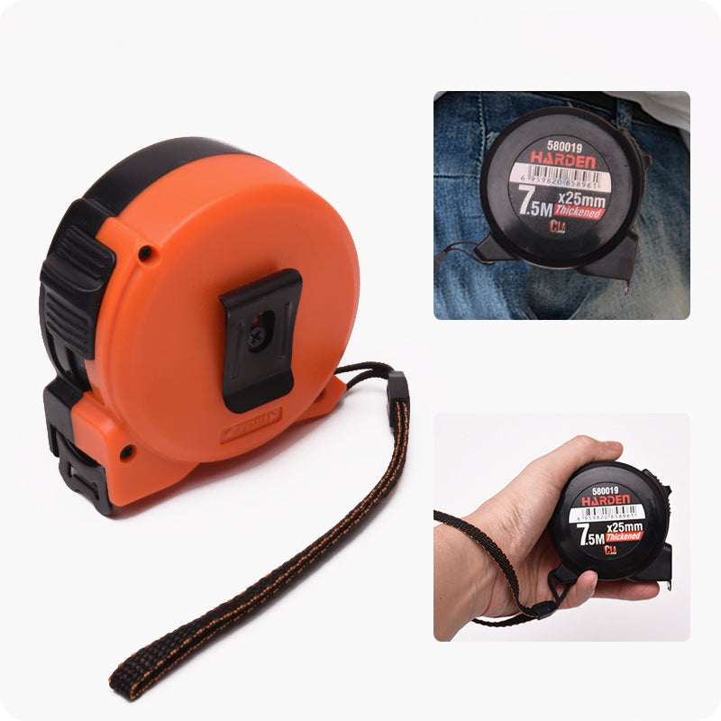 CINTA METRICA Y PULGADAS CARCASA ABS - HARDEN