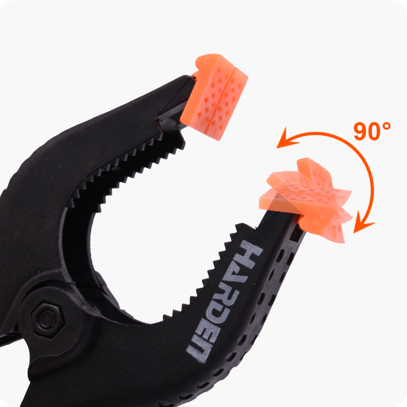 PINZA DE RESORTE NYLON - FIBERGLASS 4" (PACK DE 6) - HARDEN