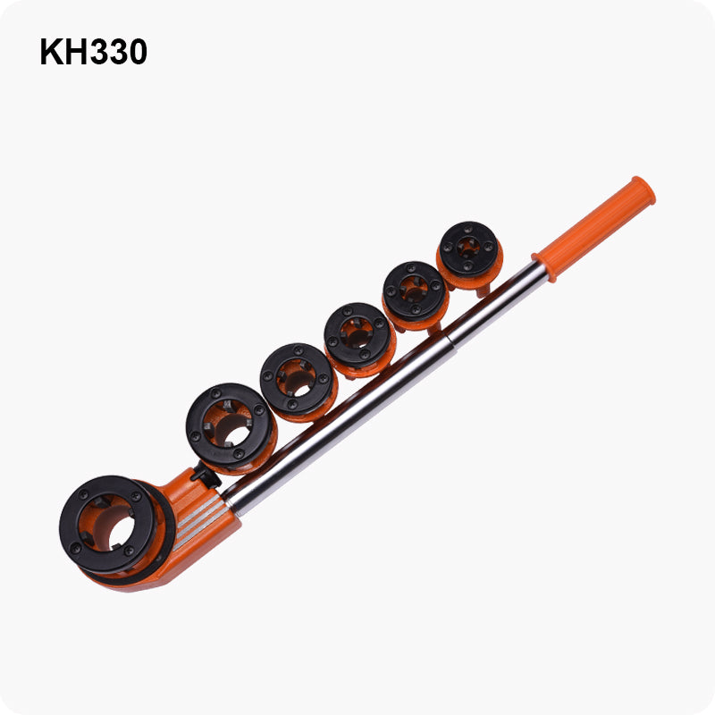 JUEGO DE TARRAJAS NPT (1/4" A 1-1/4") 9PZS - HARDEN