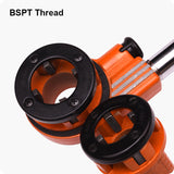 JUEGO DE TARRAJAS NPT (1/4" A 1-1/4") 9PZS - HARDEN