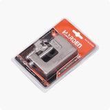 CANDADO RECTANGULAR DE ACERO CON CILINDROS DE BRONCE 90mm - HARDEN