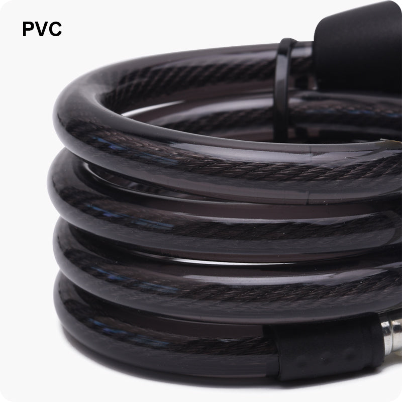 CANDADO PARA BICICLETA CILINDRO DE BRONCE CON DOS (2) LLAVES 12mm X 1M - HARDEN