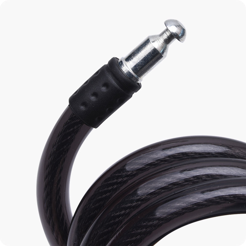 CANDADO PARA BICICLETA CILINDRO DE BRONCE CON DOS (2) LLAVES 12mm X 1M - HARDEN