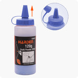 BOTELLA DE POLVO DE TIZA AZUL 120g - HARDEN